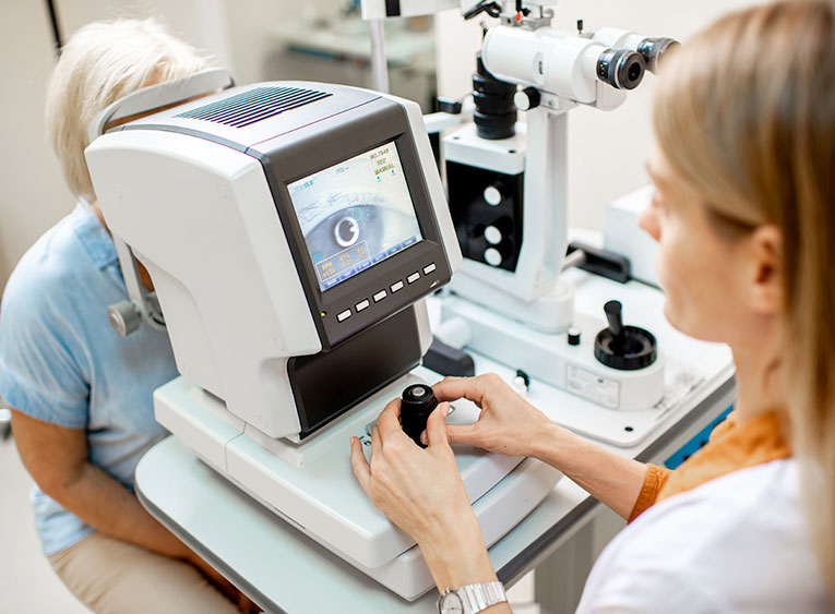 Diagnóstico y tratamiento oftalmológico