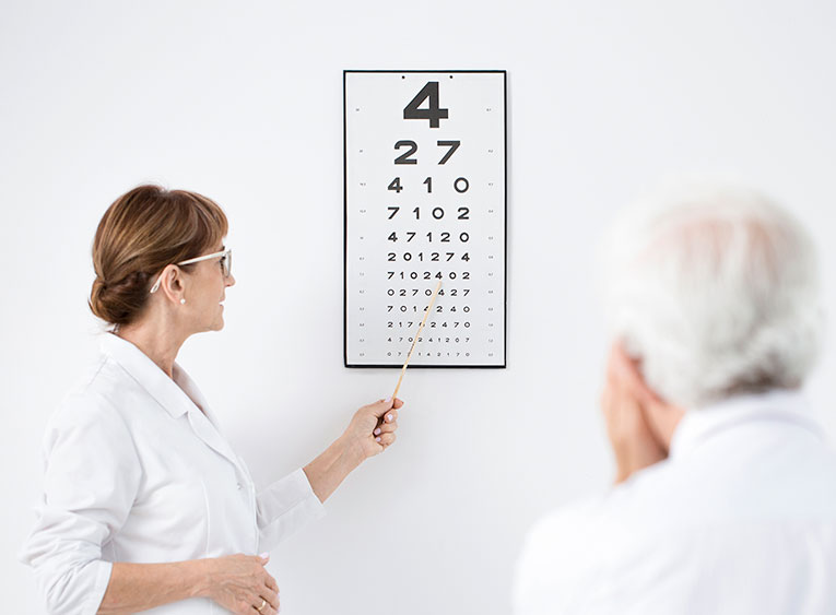 Revisión oftalmológica